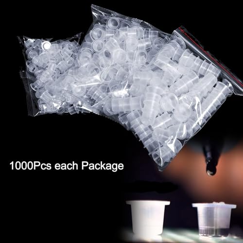 1000Pcs Tattoo Ink Caps Small Cups