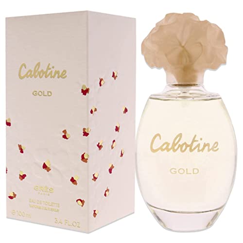 Cabotine Gold Eau De Toilette Spray for Women, 3.4 oz