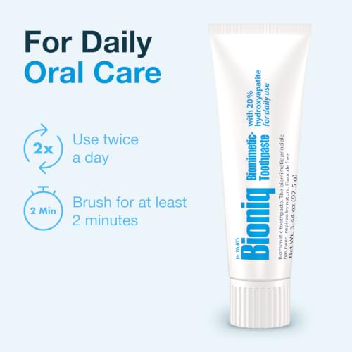 Bioniq Repair Toothpaste with 20% Hydroxyapatite, Classic Formula, 3.44 Oz