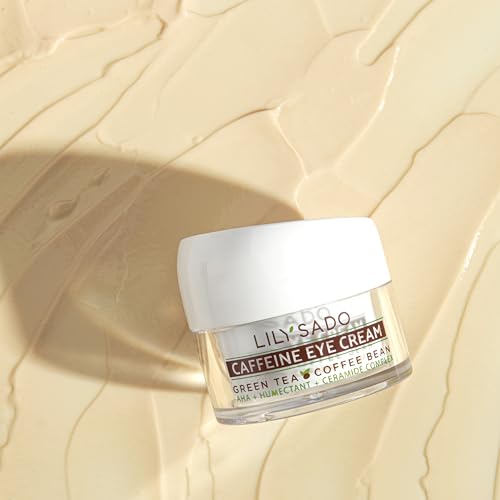 LILY SADO Coffee & Matcha Eye Cream - Anti-Aging Vegan Moisturizer