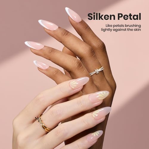 Beetles Builder Gel Nail Kit - 2 Pcs Clear & Nude Gels for Strengthening & Building