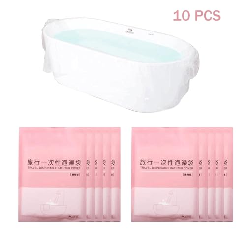 Swingers 10 Pack Disposable Bathtub Cover Liners - Waterproof & Thickened