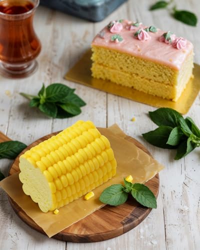 Corn Shape Silicone Mold for Candy, Chocolate & Soap Making
