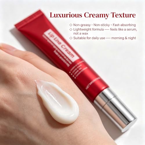MildMane Collagen Lip Repair Cream with Jojoba Oil - Hydrating Anti-Aging Lip Treatment, 0.71 oz