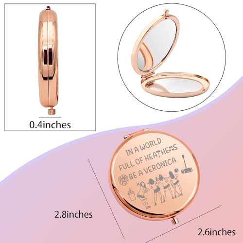 Be A Ver Mirror | WSNANG Sisters The Musical Travel Pocket Compact Two‑Sided Makeup Mirror