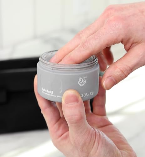 Black Wolf Light Hold Hair Styling Paste for Men - 3 Oz