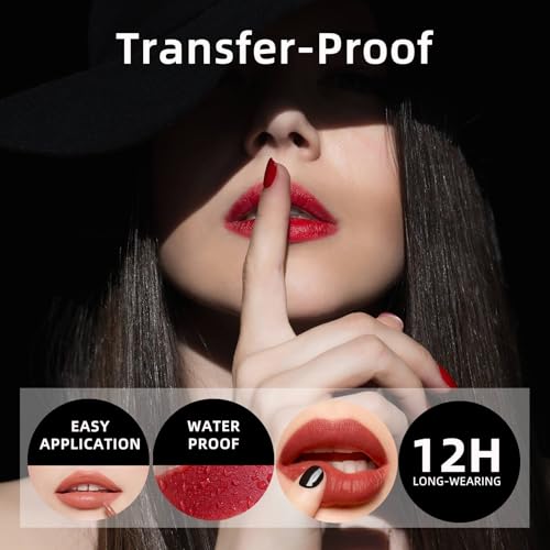 Orange Liquid Matte Lipstick - Long Lasting Color Stay, Non-Sticky - Moonlit Melody by ilembane