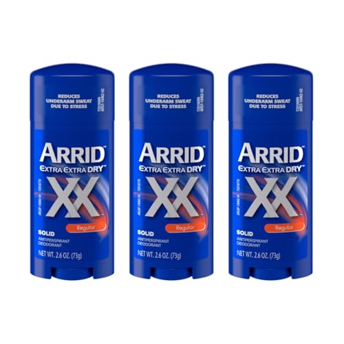 Arrid XX Regular Anti-Perspirant Deodorant Solid 2.6 oz Pack of 3