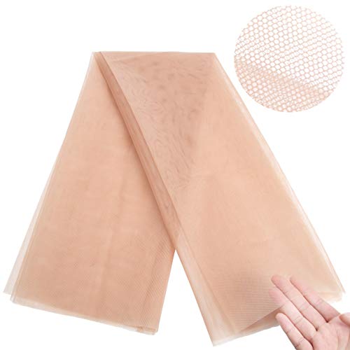 GEX Swiss Lace Net for Lace Wigs & Toupees - 1/2 Yard Blonde