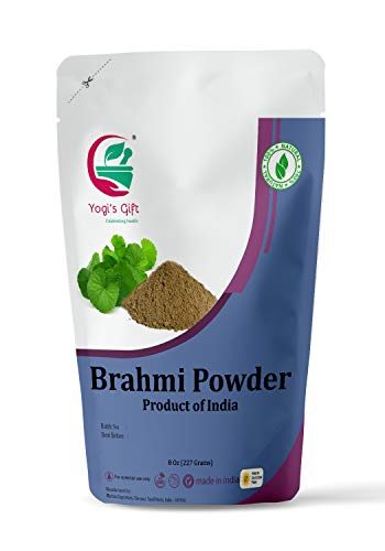 Yogi's Gift Brahmi Powder for Hair Growth - Bacopa Monnieri, 8 oz