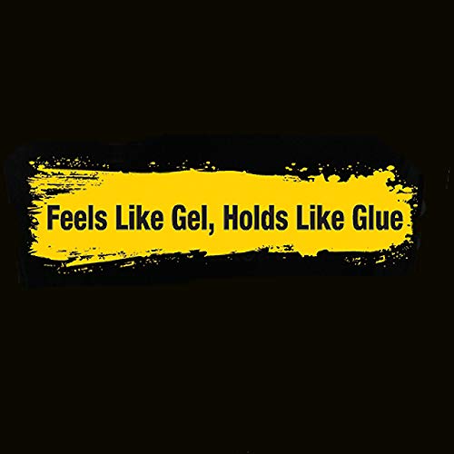 got2b Ultra Glued Invincible Styling Gel Set, 6 Fl Oz (2-Tube) + 1.25 Fl Oz Travel Size, Hair Gel for Men and Women with Extra Strong Hold, Non-Sticky, No-Flake Formula for Vertical Styles