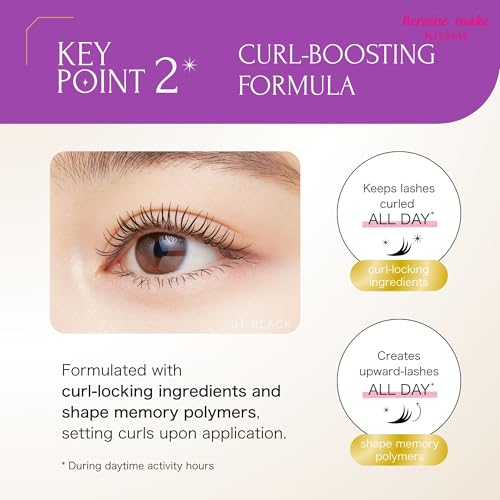 Heroine Make Volume & Curl Mascara - Waterproof Volumizing Black Mascara