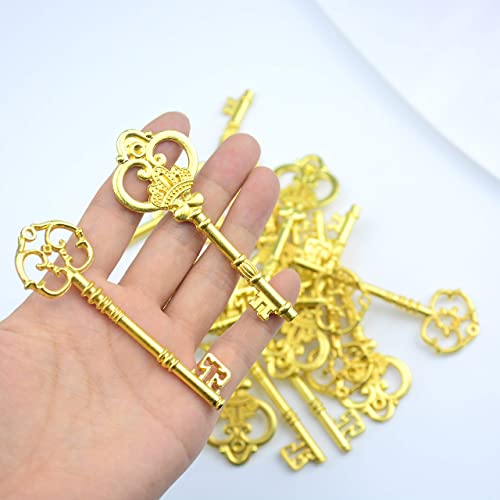 Makhry 20Pcs Rustic Skeleton Keys for Wedding Favors & Decor