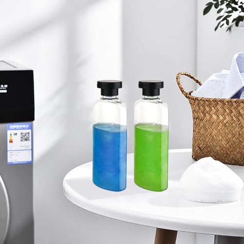 Wowang 4 Pack 7.7oz Travel Squeeze Bottles with Flip Cap - Leak-Proof Toiletry Containers