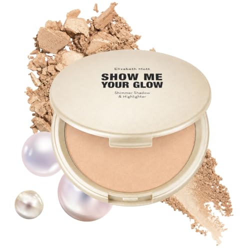 Elizabeth Mott 2-in-1 Powder Highlighter & Eye Shadow - Champagne Glow