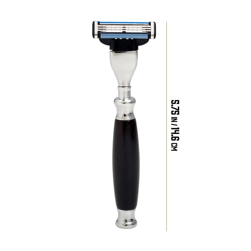 Union Razors SS3RZ Razor with Black Wood Handle