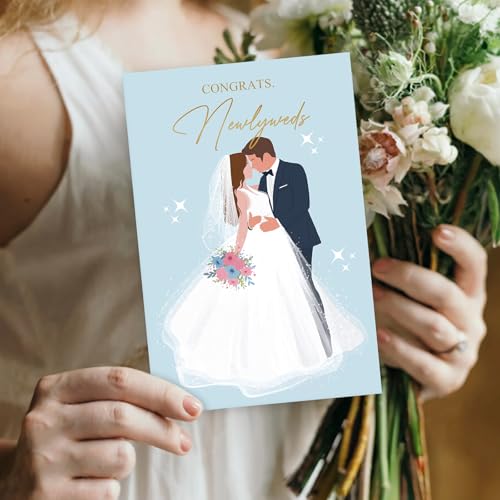 SuperShunhu 24 Wedding Cards Set - Boxed Congratulations for Newlyweds