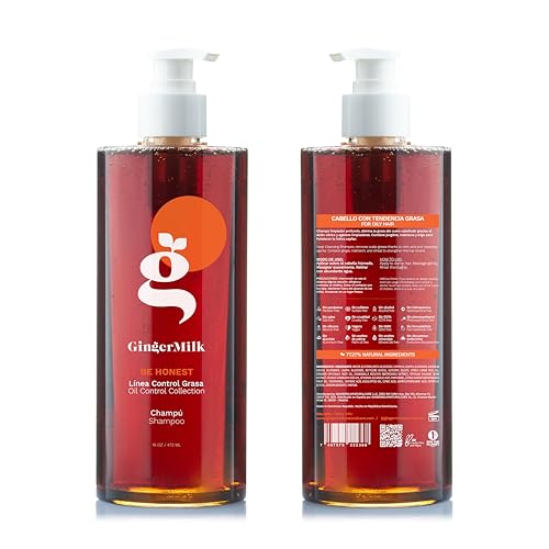 Ginger Milk Root Shampoo for Oily Scalp | Natural Hair Care for All Hair Types