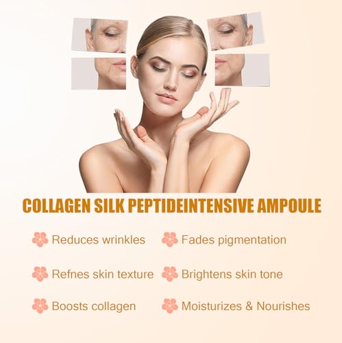 Silk Peptide Intensive Lifting Ampoule - Anti-Aging Facial Essence, 50ml