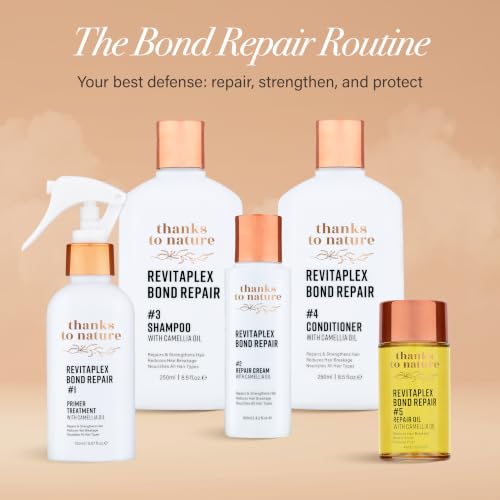 Thanks to Nature Revitaplex Bond Repair Primer Spray 5.1 fl oz - Hair Strengthening & Nourishing