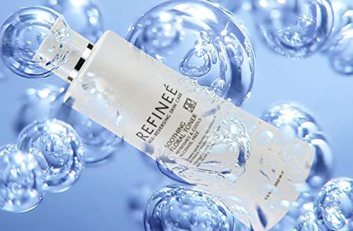 Refinee Alcohol-Free Floral Face Toner with Hydrating Rose Water, 6oz