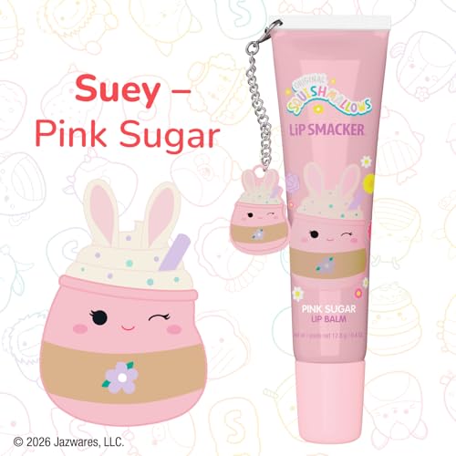 Lip Smacker Squishmallows Suey Lip Balm - Pink Sugar Flavor