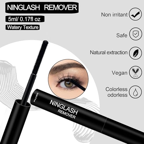NINGLASH 3-in-1 Cluster Lash Bond, Seal, and Remover Kit - Waterproof