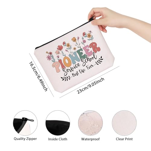 Pioneer Service Bag - Durable Canvas Cosmetic Makeup Organizer