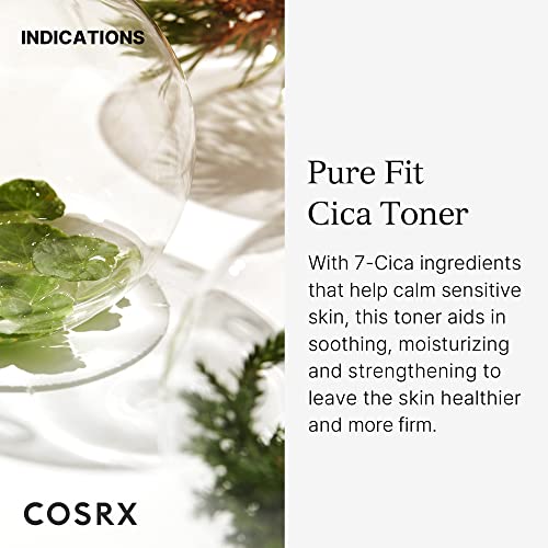 COSRX Pure Fit CICA Soothing Toner for Sensitive Skin, 5.07 fl. oz