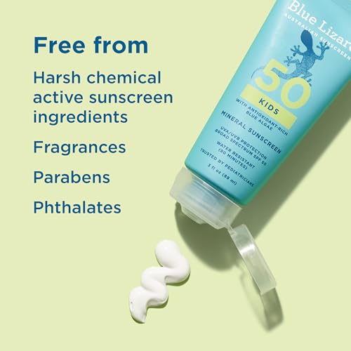 Blue Lizard Kids Mineral Sunscreen Lotion SPF 50 - 3 fl oz
