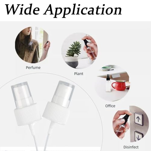 10 Pack Fine Mist Spray Caps for Essential Oil Bottles - 24mm
