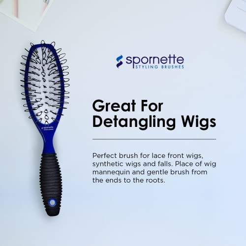 Spornette Small Super Looper Wig Brush for Wigs & Hair Extensions