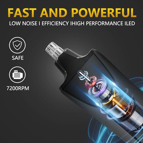 Manscape 3-in-1 Body Trimmer for Men, Groin, Pubic & Ball Hair Shaver No-Nick, Nose Hair Trimmer, Body Groomer for Smooth Shaving, Lightweight with Travel Lock, LED Display, IPX7 Waterproof, Gift Men