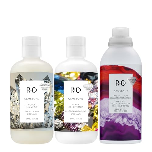 R+Co Gemstone Color Shampoo | Frizz Control, Repairs + Preserves Hair Color | Vegan + Cruelty-Free | 8.5 Oz