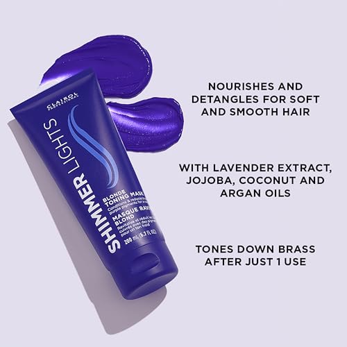 Clairol Professional Shimmer Lights Violet Toning Mask for Blonde Hair