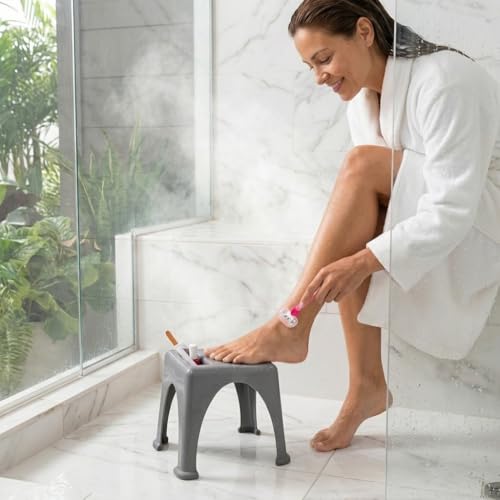Easy Reach Non-Slip Foot Rest for Shower & Pedicures