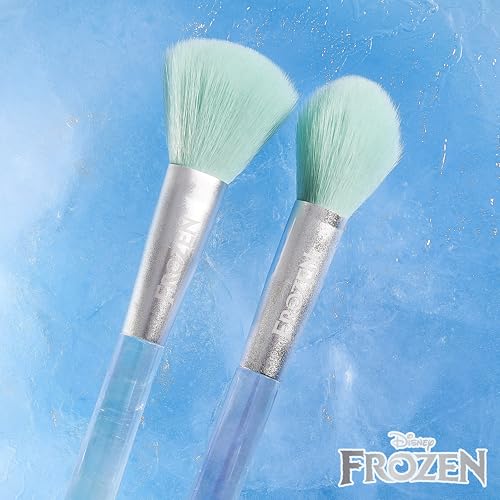Disney Frozen 7PC Makeup Brush & Blender Set for Women & Girls