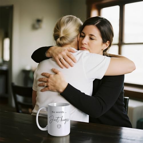 Sympathy Mug with Heartfelt Quote - 15oz Ceramic Coffee Cup