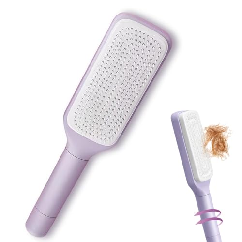 Vromoon Hair Detangling Brush with Retractable Bristles