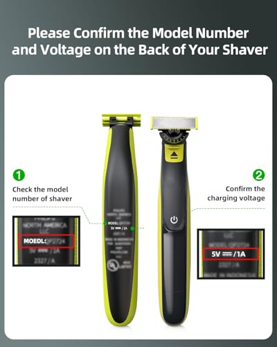 Superer 5V USB Charger Cable for Philips Norelco Shavers