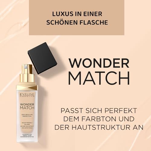 Eveline Cosmetics Wonder Match Face Fluid Foundation - Light Vanilla