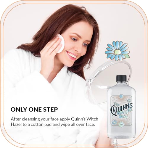 Quinn’s Unscented Witch Hazel & Aloe Vera Toner - Alcohol-Free 16oz