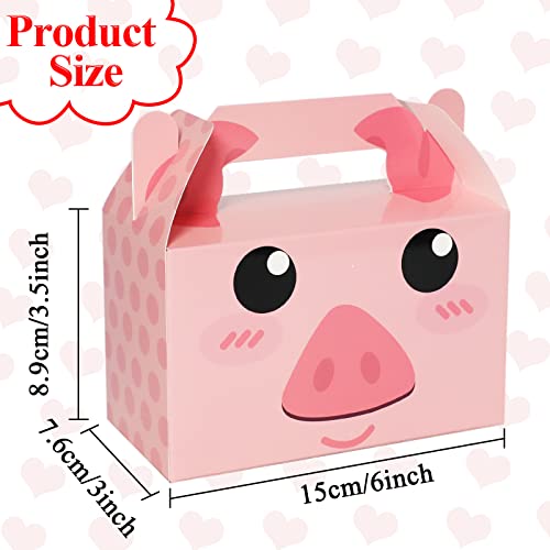 Farm Animal Party Favor Boxes - 12 Pack for Birthday & Baby Showers