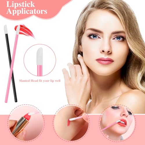 BESARME Disposable Makeup Applicator Kit - 260-Piece Set with Organizer Box