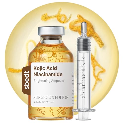 SUNGBOON EDITOR Glow Intensive Kojic Acid Ampoule for Dark Spots, 1.35 fl oz