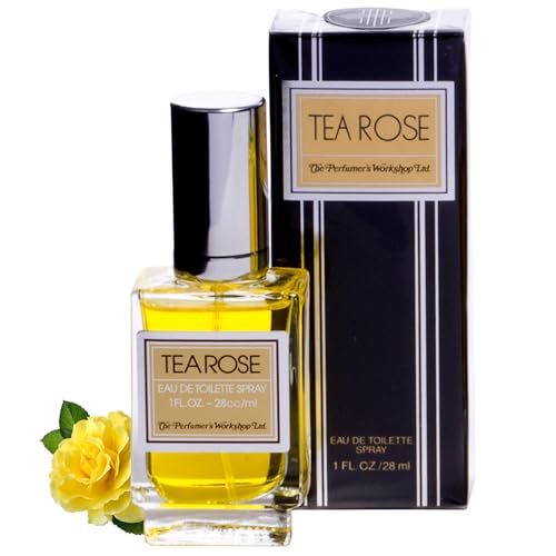 Tea Rose by Perfumer's Workshop Eau De Toilette Spray for Women, 1 Oz