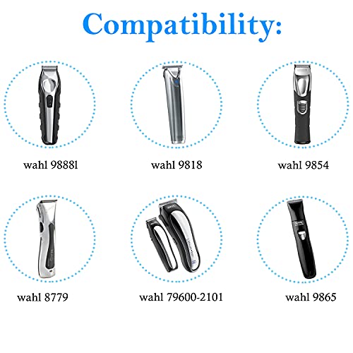 Wahl Trimmer Charger Replacement 4V Power Cord for 9818, 9888L, 9916D