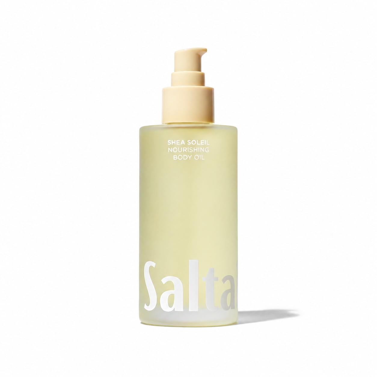 Santal Bloom Body Oil - Luxurious Botanical Moisturizer for Hydrating Dry Skin | Non-Greasy, 4oz Pump Bottle
