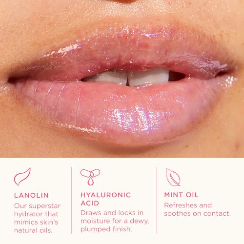 Lanolips Lanolin Lip Water - Holographic Shimmer Hydrating Lip Serum (10ml)