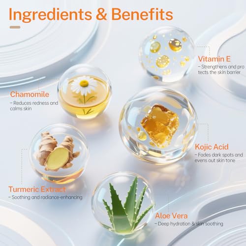 Realori Turmeric Face Mask with Vitamin C & Collagen - Overnight Wrinkle & Brightening Skincare